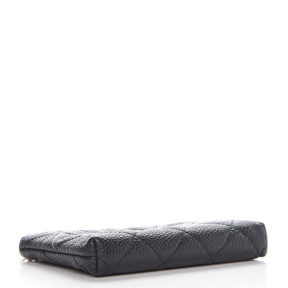 Chanel Caviar Quilted Key Holder Case Black 4 of 7