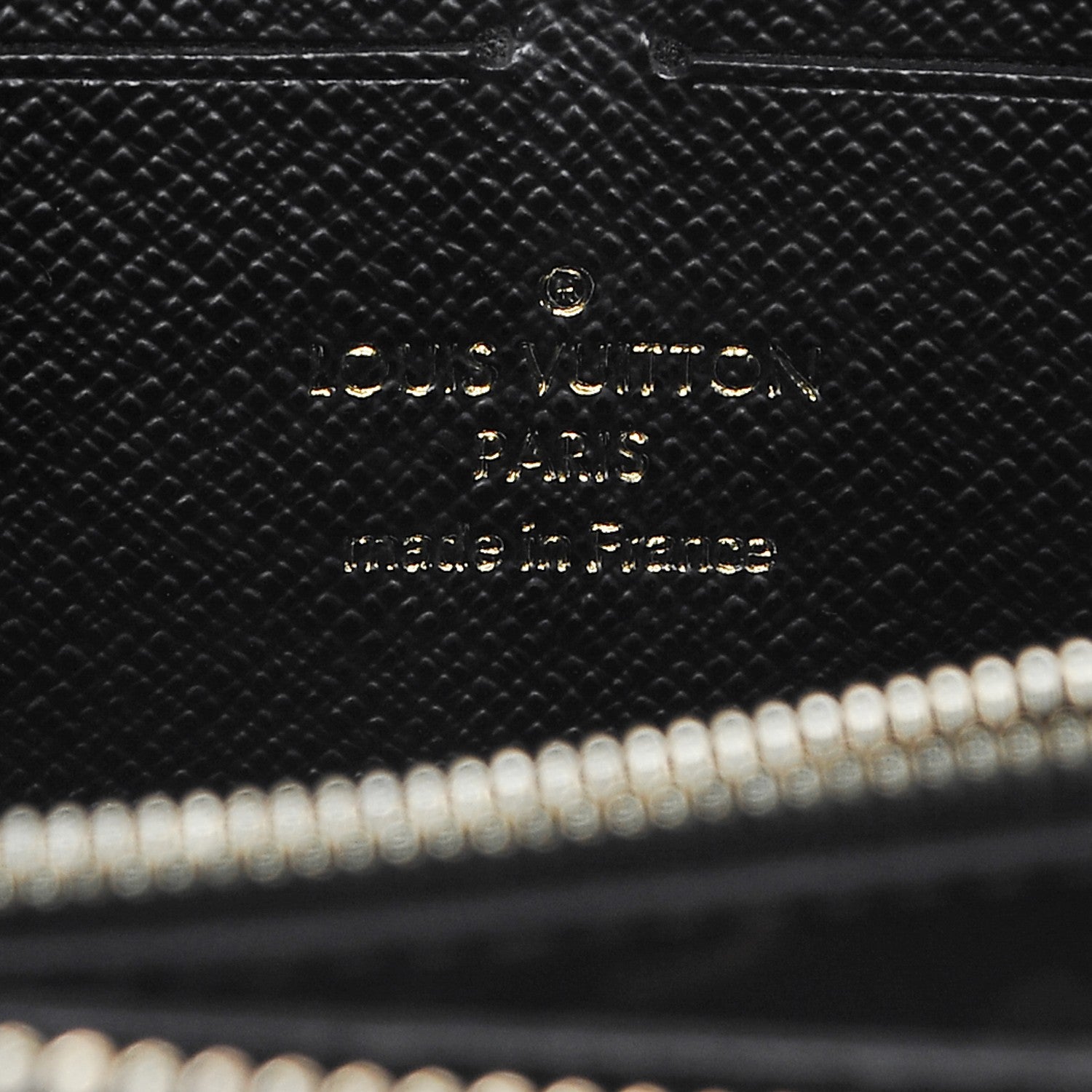 Louis Vuitton Monogram Zippy Retiro Wallet Black 6 of 6