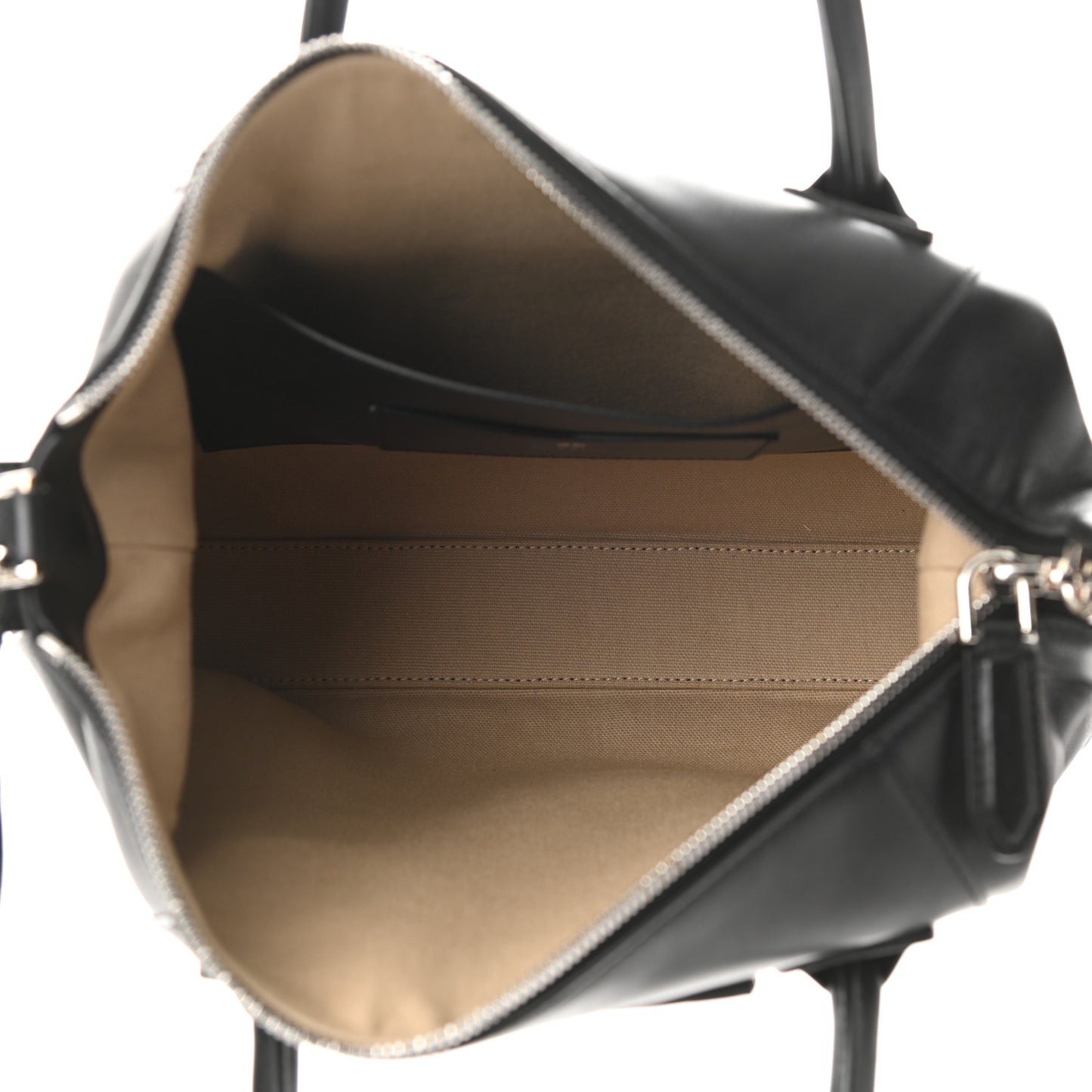 Smooth Calfskin Small Soft Antigona Black