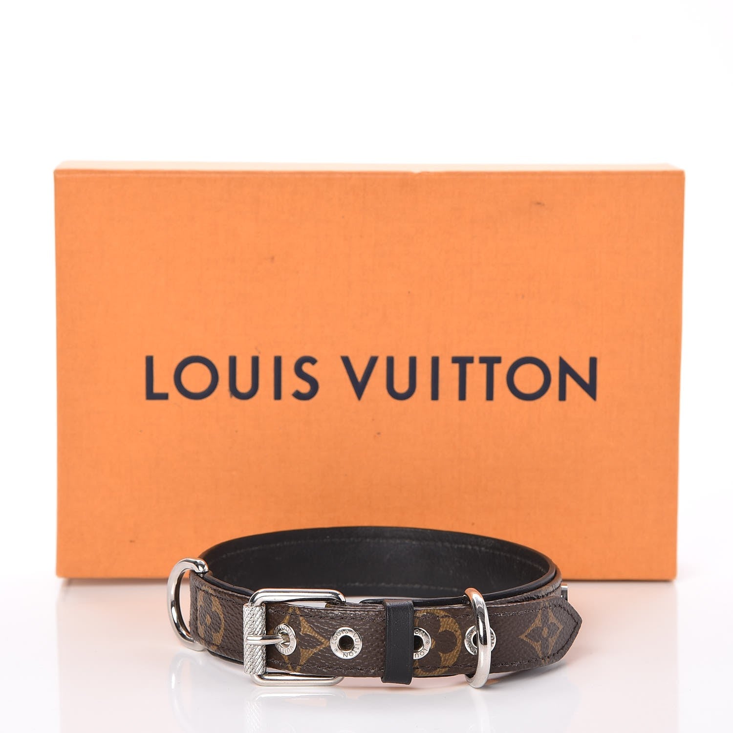 Louis Vuitton Mens Monogram Heartbeat Collar 9 of 9