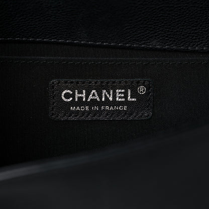 Chanel Calfskin Quilted Medium Boy Flap Black 6 of 14