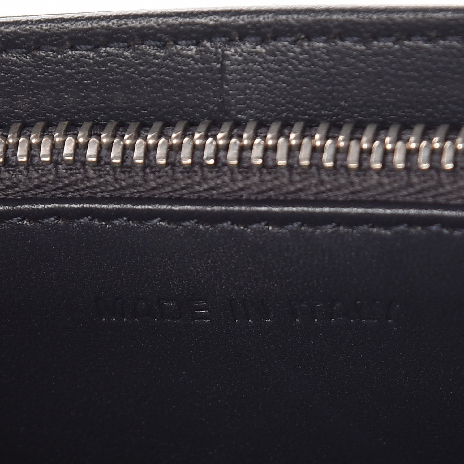 Christian Dior Metallic Patent Micro-Cannage Diorama Wallet on Chain Pouch Silver 7 of 8