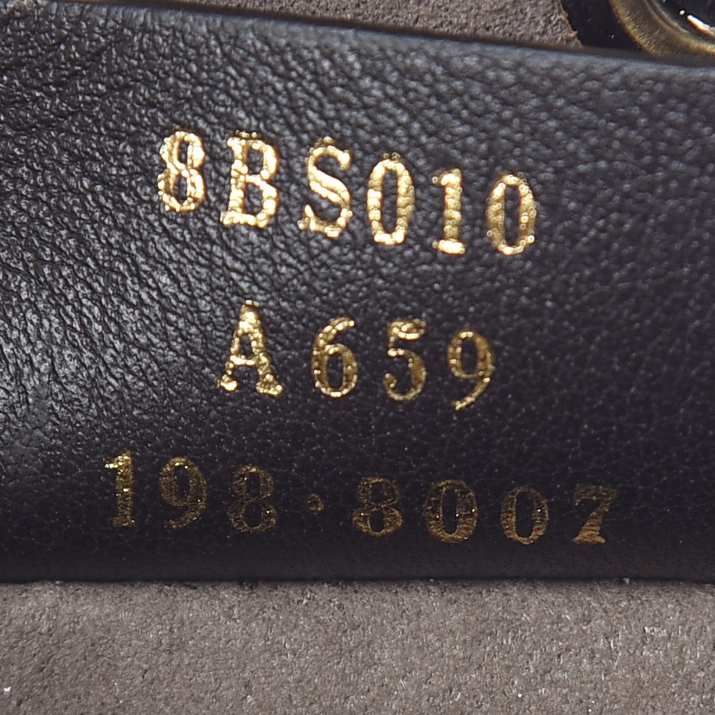 Vitello Liberty F is Fendi Bi-Color FF 1974 Embossed Mini Mon Tresor Bucket Bag Maya Black