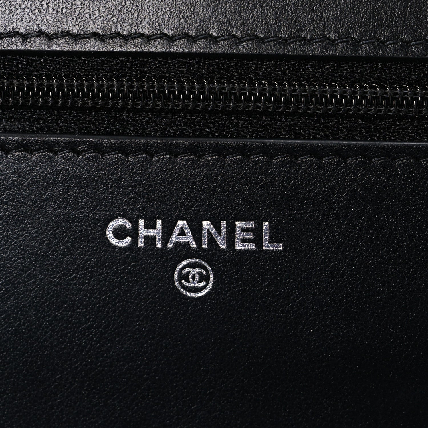 Chanel Caviar Quilted Boy Wallet On Chain WOC Black 6 of 11