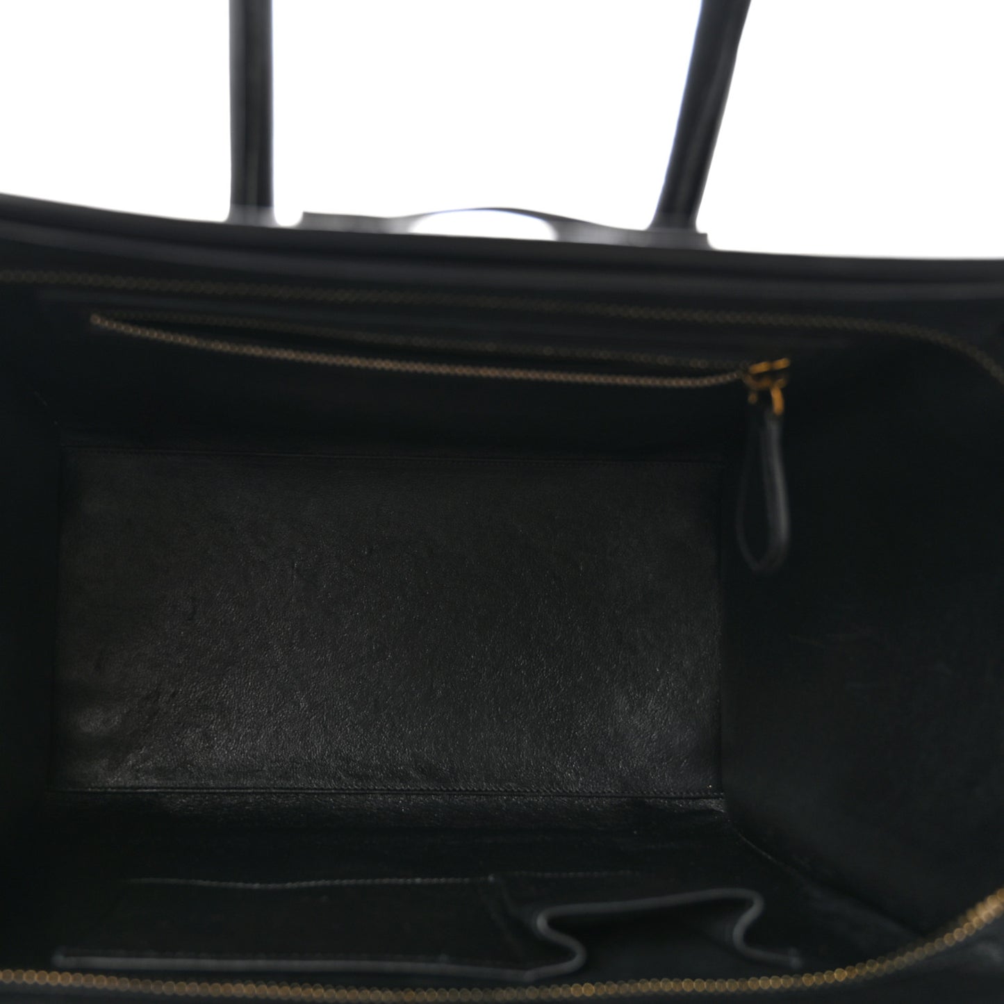Smooth Calfskin Mini Luggage Black