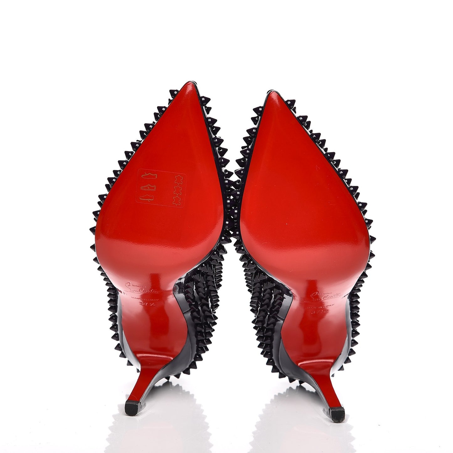 Patent Pigalle Spikes 100 Pumps 37.5 Iris