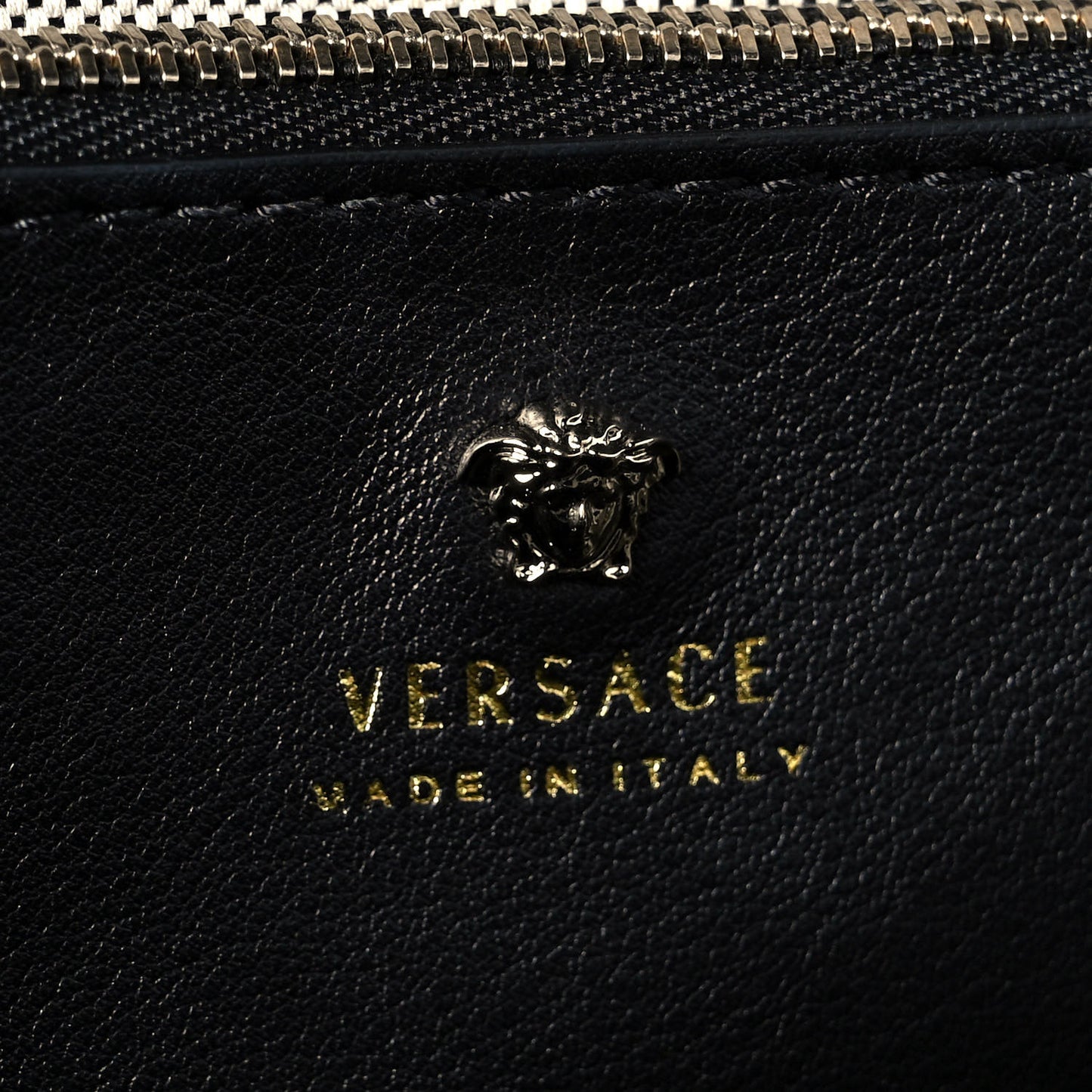 Calfskin Medium Palazzo Empire Bag Black