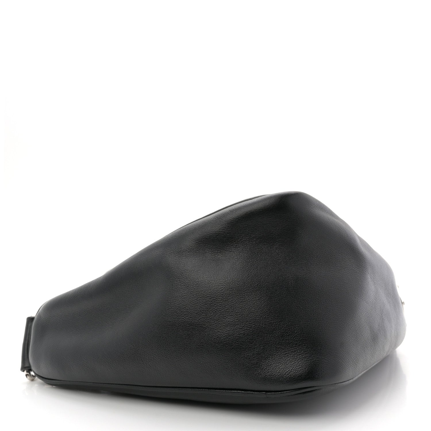 Prada Grace Lux Triangle Shoulder Bag Black 4 of 10