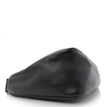 Prada Grace Lux Triangle Shoulder Bag Black 4 of 10