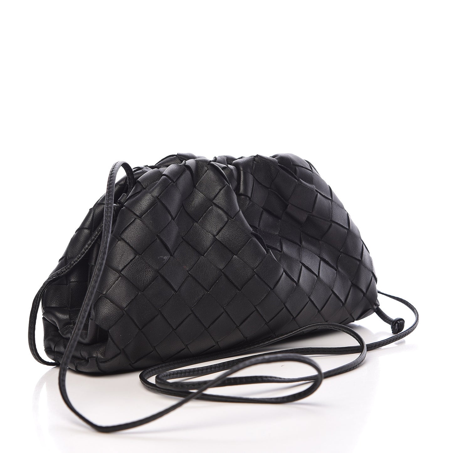 Nappa Intrecciato The Mini Pouch Black