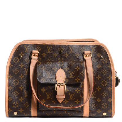 Louis Vuitton Monogram Baxter GM Dog Pet Carrier 1 of 7