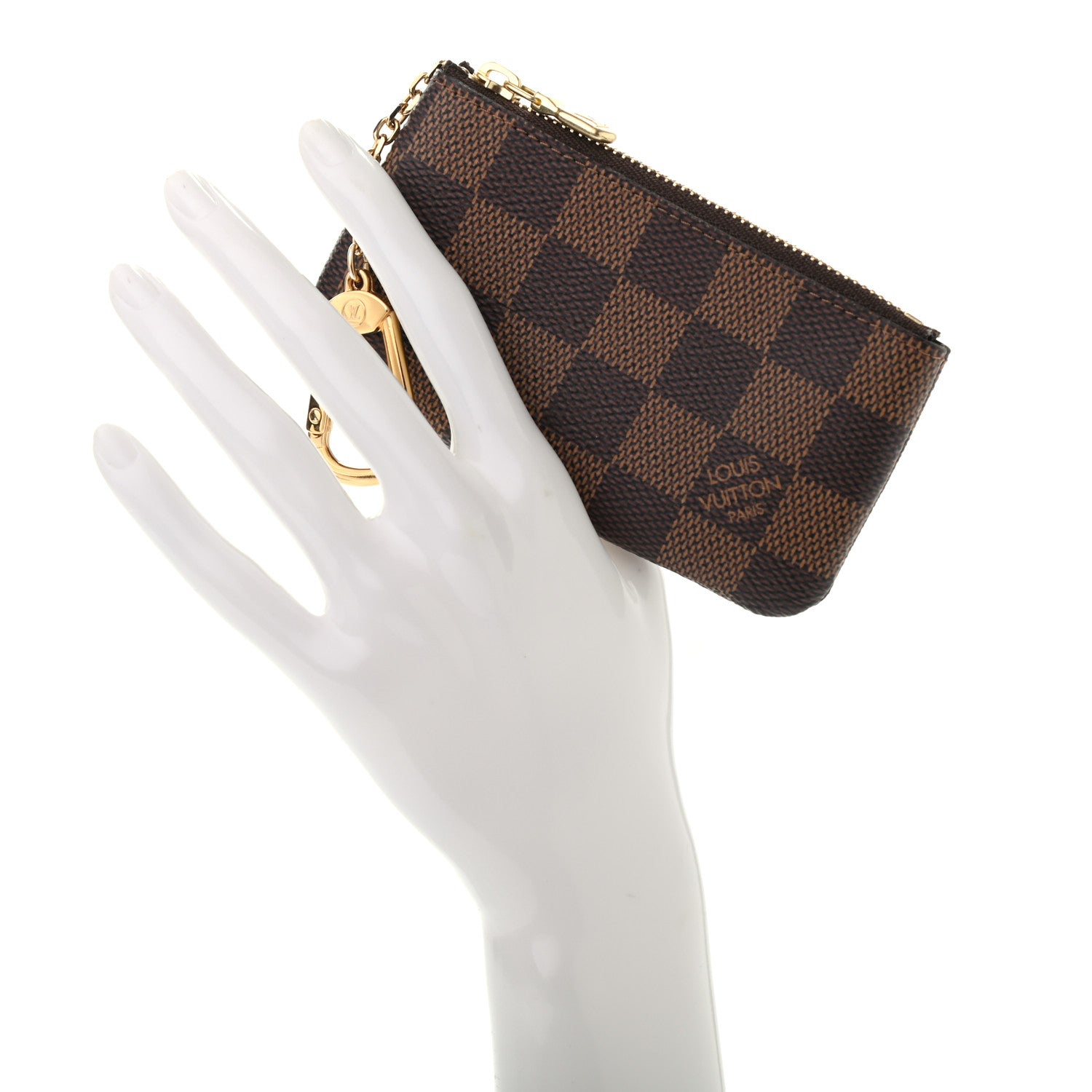 Louis Vuitton Damier Ebene Key Pouch 2 of 7