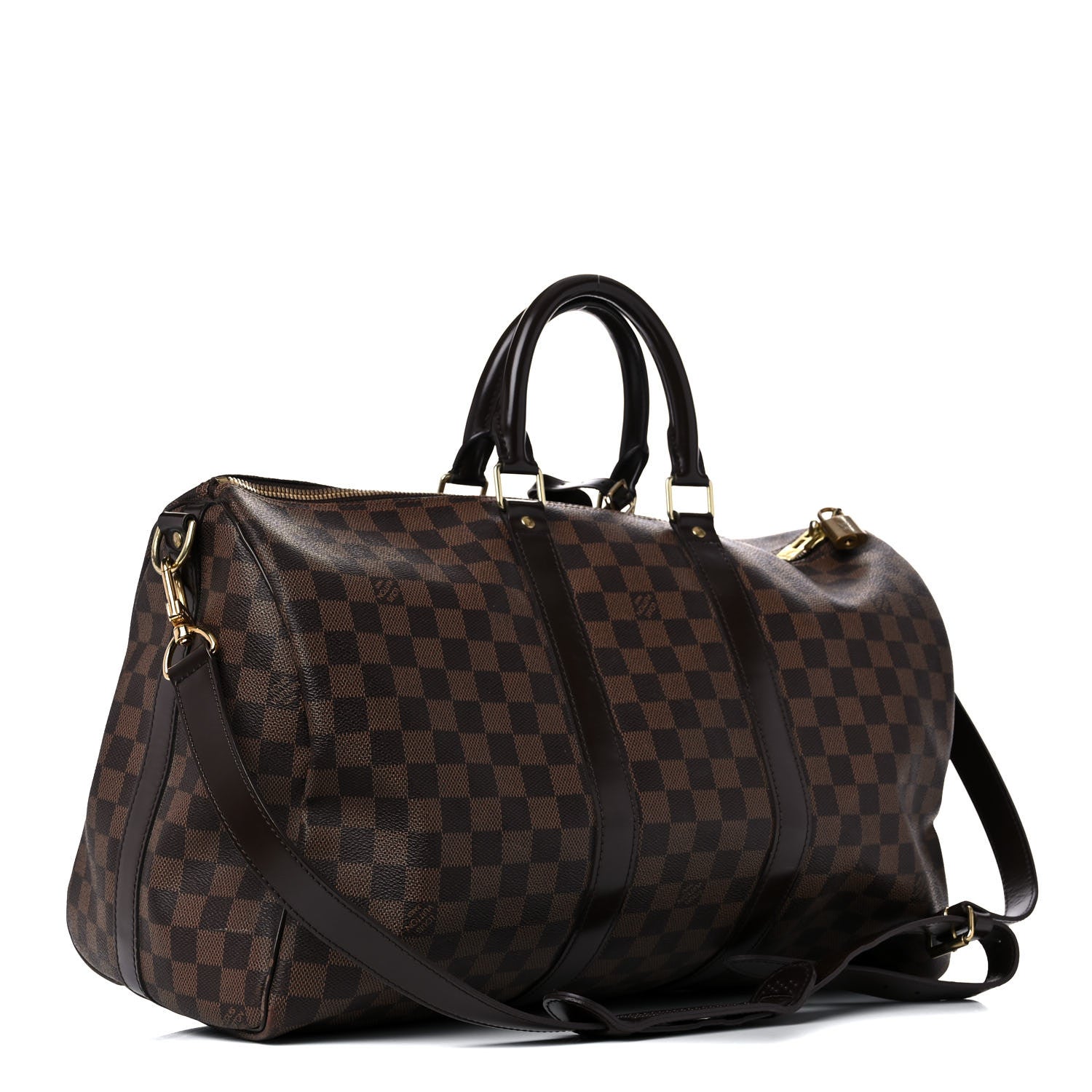 Louis Vuitton Damier Ebene Keepall Bandouliere 45 1 of 28