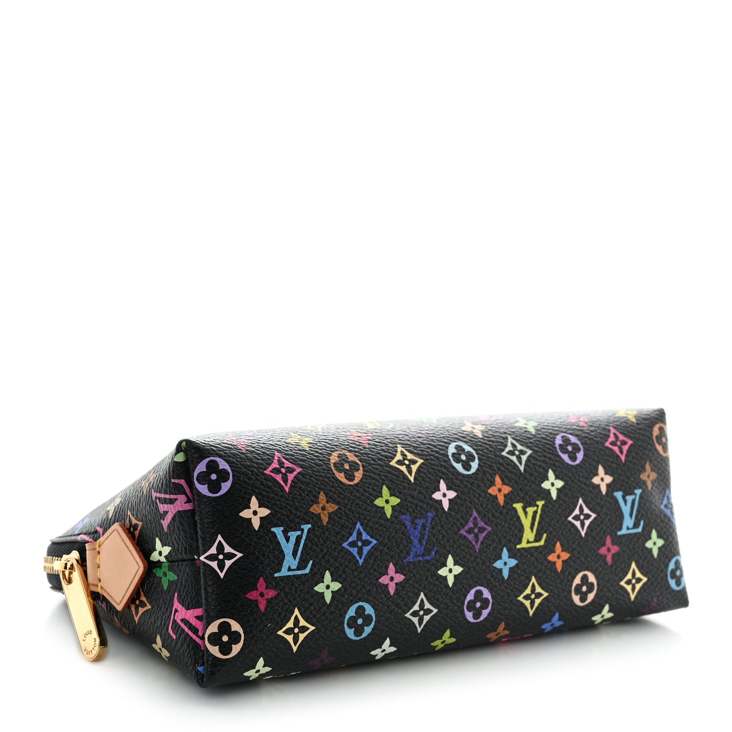 Monogram Multicolor Cosmetic Pouch Black Grenade