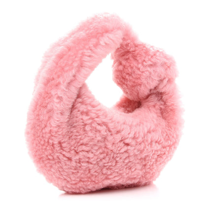 Bottega Veneta Shearling Mini Jodie Popsicle 3 of 9