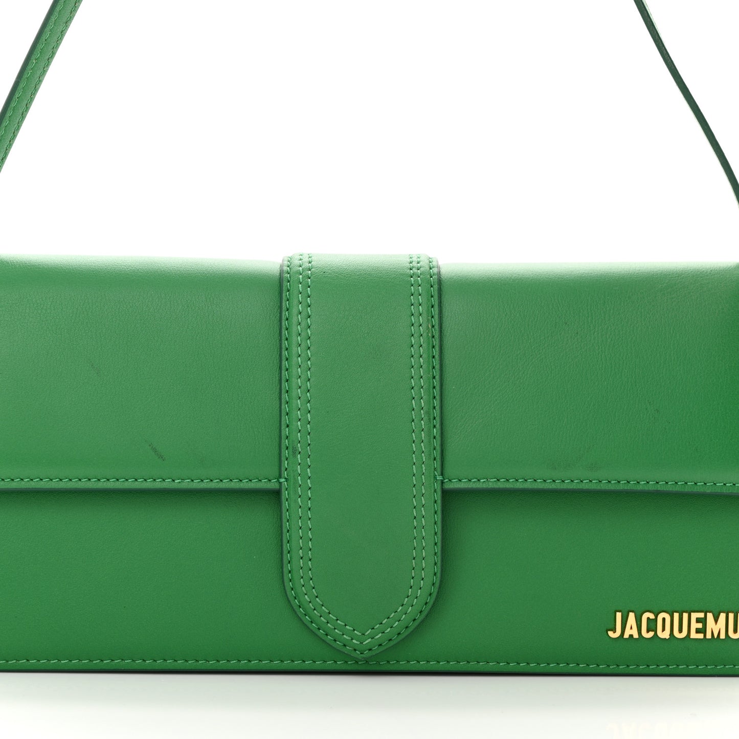 Smooth Calfskin Le Bambino Long Green