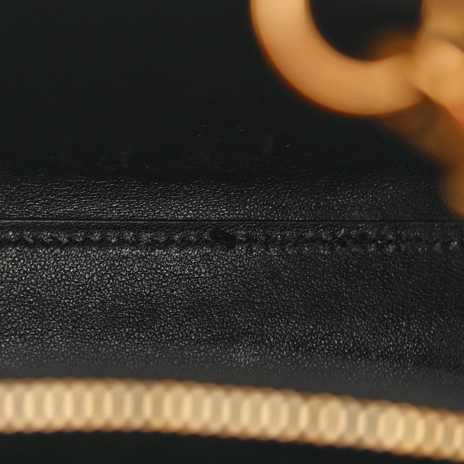 Saint Laurent Calfskin Crocodile Embossed Small Sac de Jour Black 12 of 15