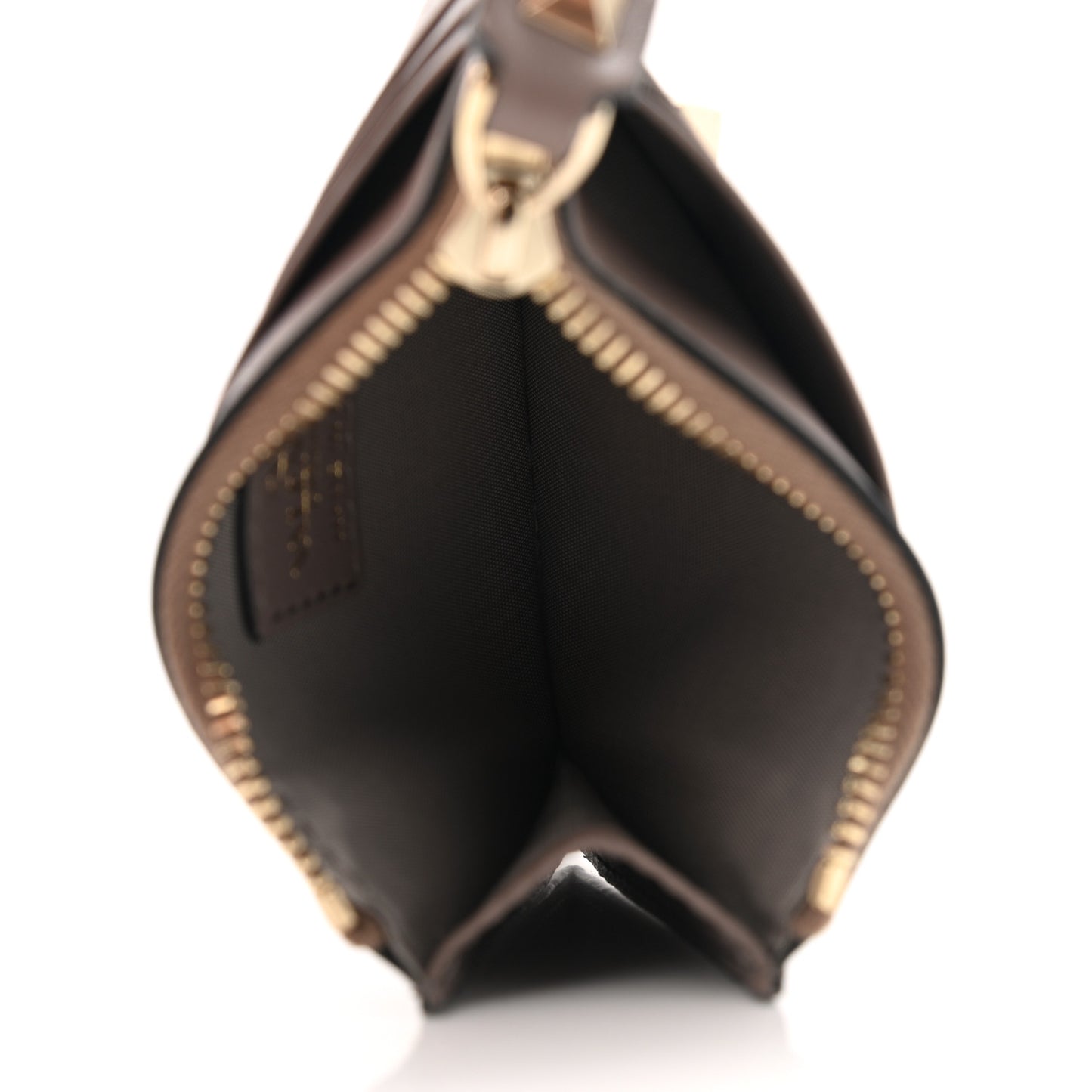Vitello Rockstud Card Holder With Zipper Poudre