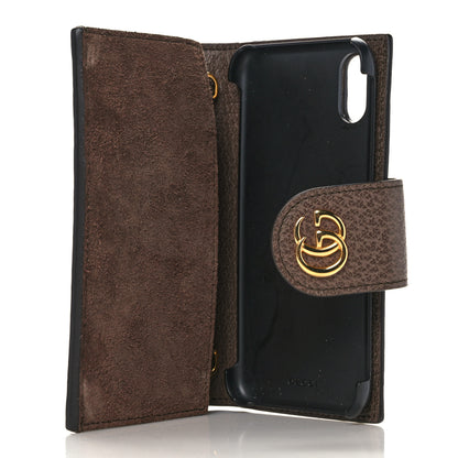 Gucci GG Supreme Monogram Ophidia iPhone 10 Wallet Case 4 of 11