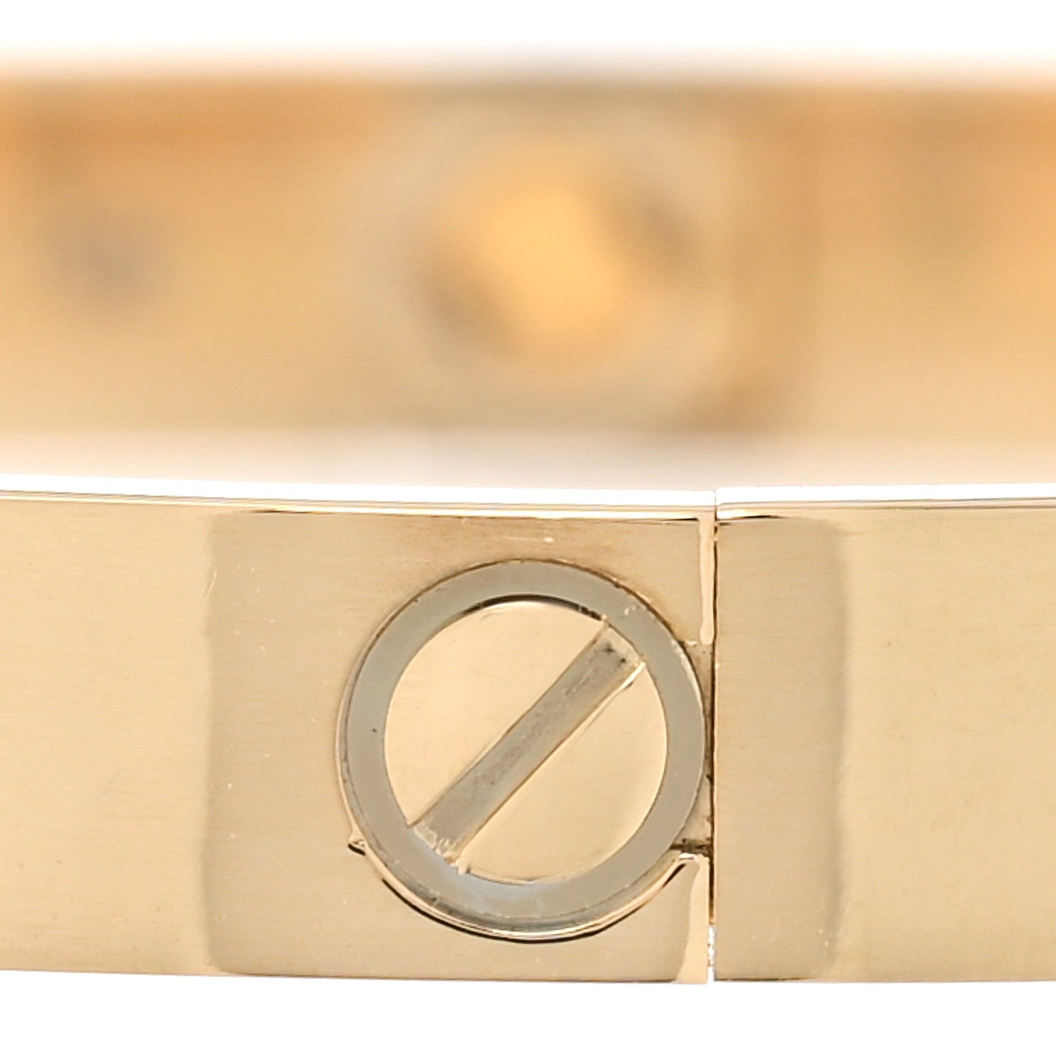 Cartier 18K Yellow Gold LOVE Bracelet 19 4 of 7