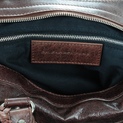Balenciaga Agneau Giant 12 Silver Hardware City Cigare Fonce 7 of 8