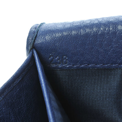 Prada Vitello Daino Continental Flap Wallet Inchiostro 7 of 7