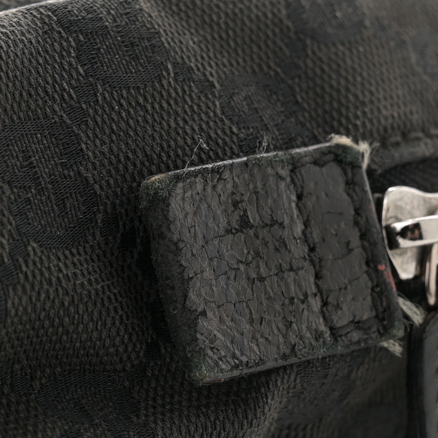 Gucci Monogram Messenger Bag Black 11 of 14