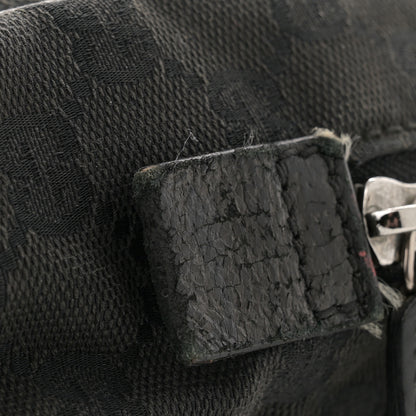 Gucci Monogram Messenger Bag Black 11 of 14
