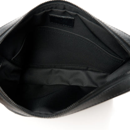 Louis Vuitton Calfskin Monogram Shadow Duo Messenger Black 5 of 12