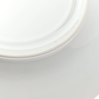 Hermes Porcelain Mosaique Au 24 Platine Presentation Plate Set of 2 Gold 7 of 10