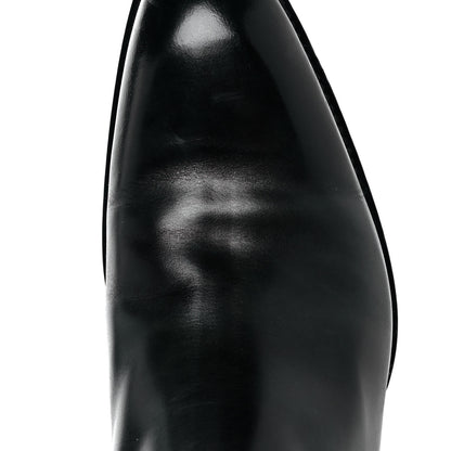 Louis Vuitton Hand Waxed Calfskin Mens LV Vendome Chelsea Boots 8.5 Black 8 of 8