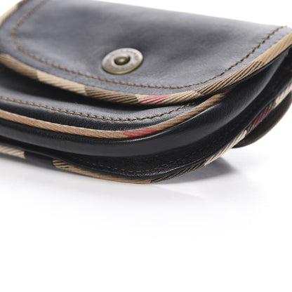 Burberry Calfskin Nova Check Small Bum Bag Black 10 of 12