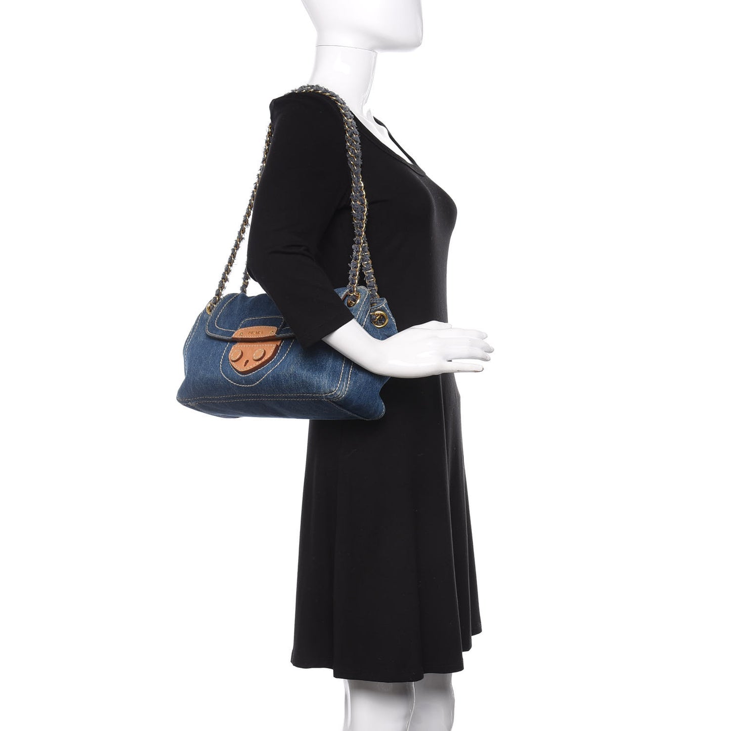 Denim Shoulder Bag Avio