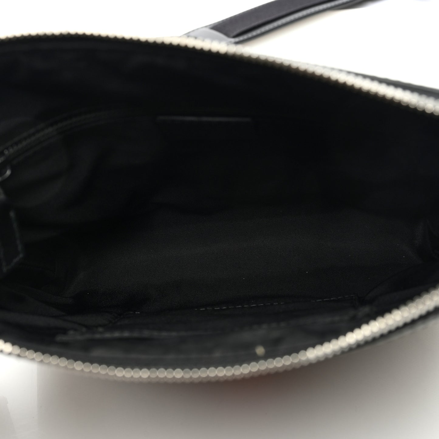GG Supreme Monogram Web Messenger Bag Black