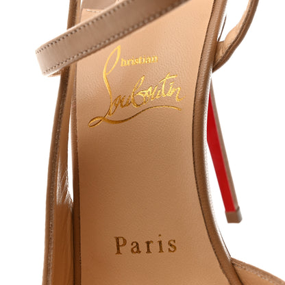 Christian Louboutin Kid Jenlove 100 Pumps 38.5 Nude 6 of 8