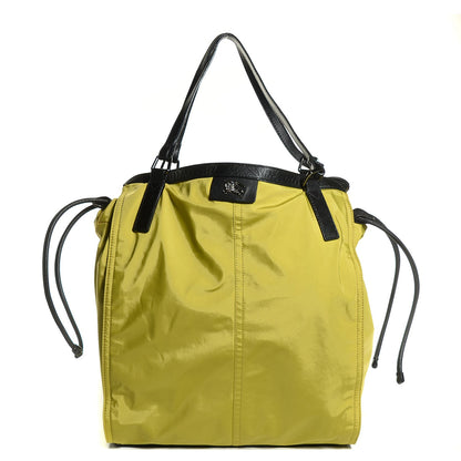 Burberry Nylon Buckleigh Packable Tote Chartreuse 1 of 9
