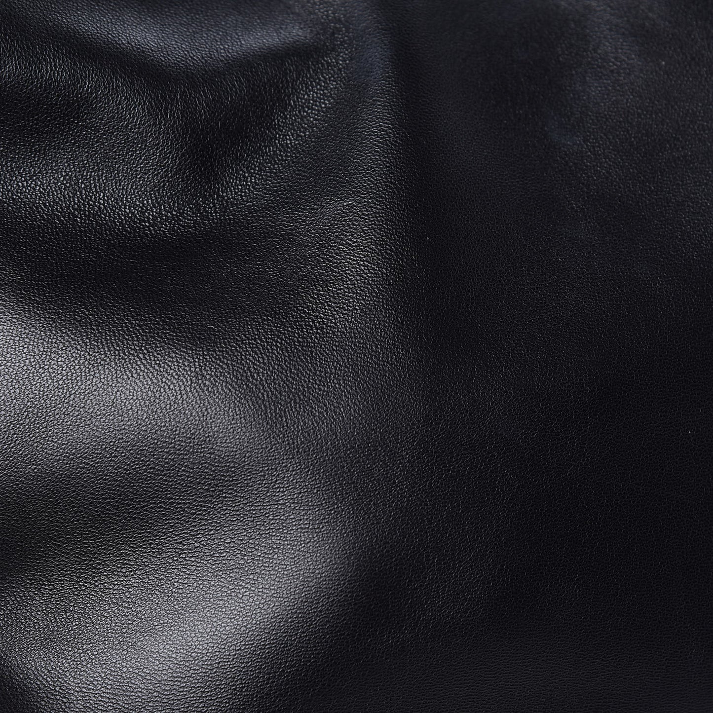 Calfskin Flamenco Knot Bag Black