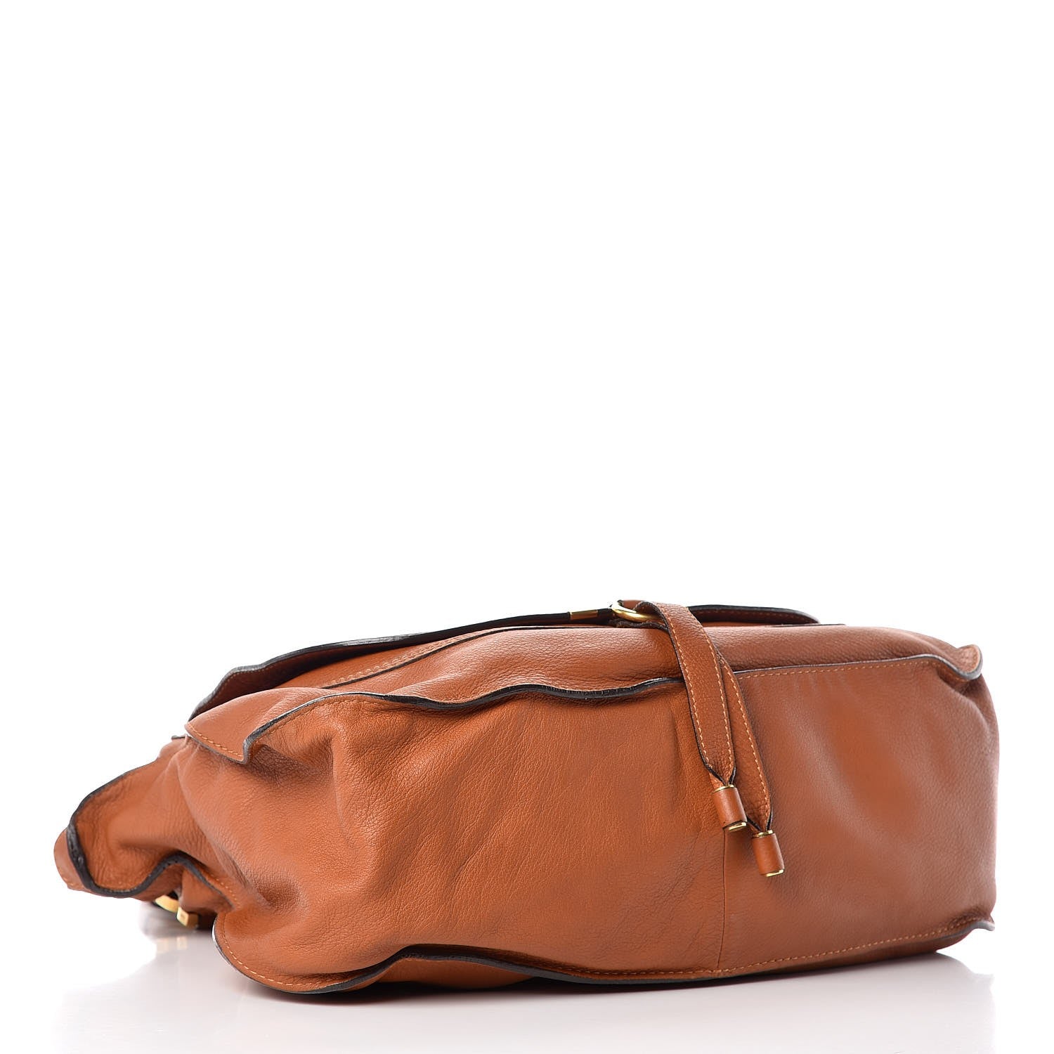 Chloe Calfskin Large Marcie Satchel Tan 4 of 13