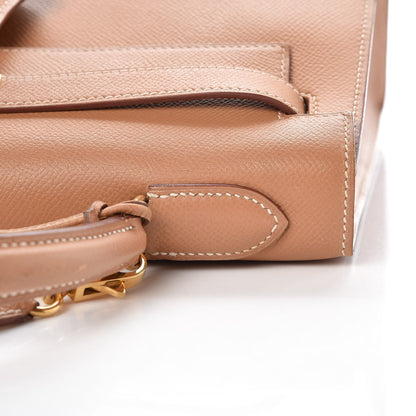 Hermes Courchevel Kelly Sellier 32 Gold 17 of 38