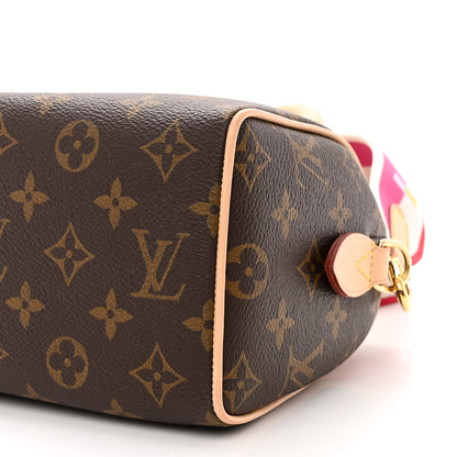 Louis Vuitton Monogram Speedy Bandouliere 20 Fuchsia 9 of 10