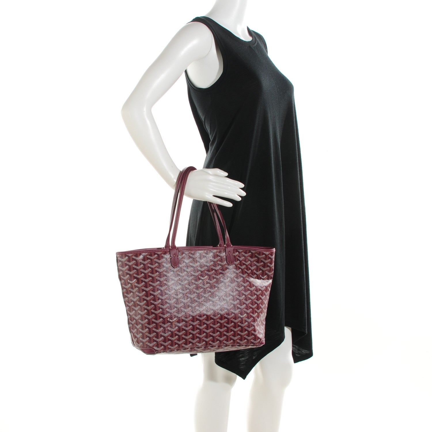 Goyard Goyardine Artois Burgundy 2 of 8