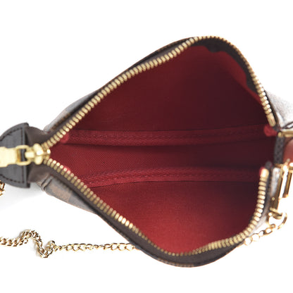 Louis Vuitton Damier Ebene Mini Pochette Accessories 5 of 7