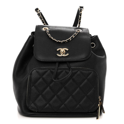 Chanel Caviar Quilted Business Affinity Backpack Black 1 of 10