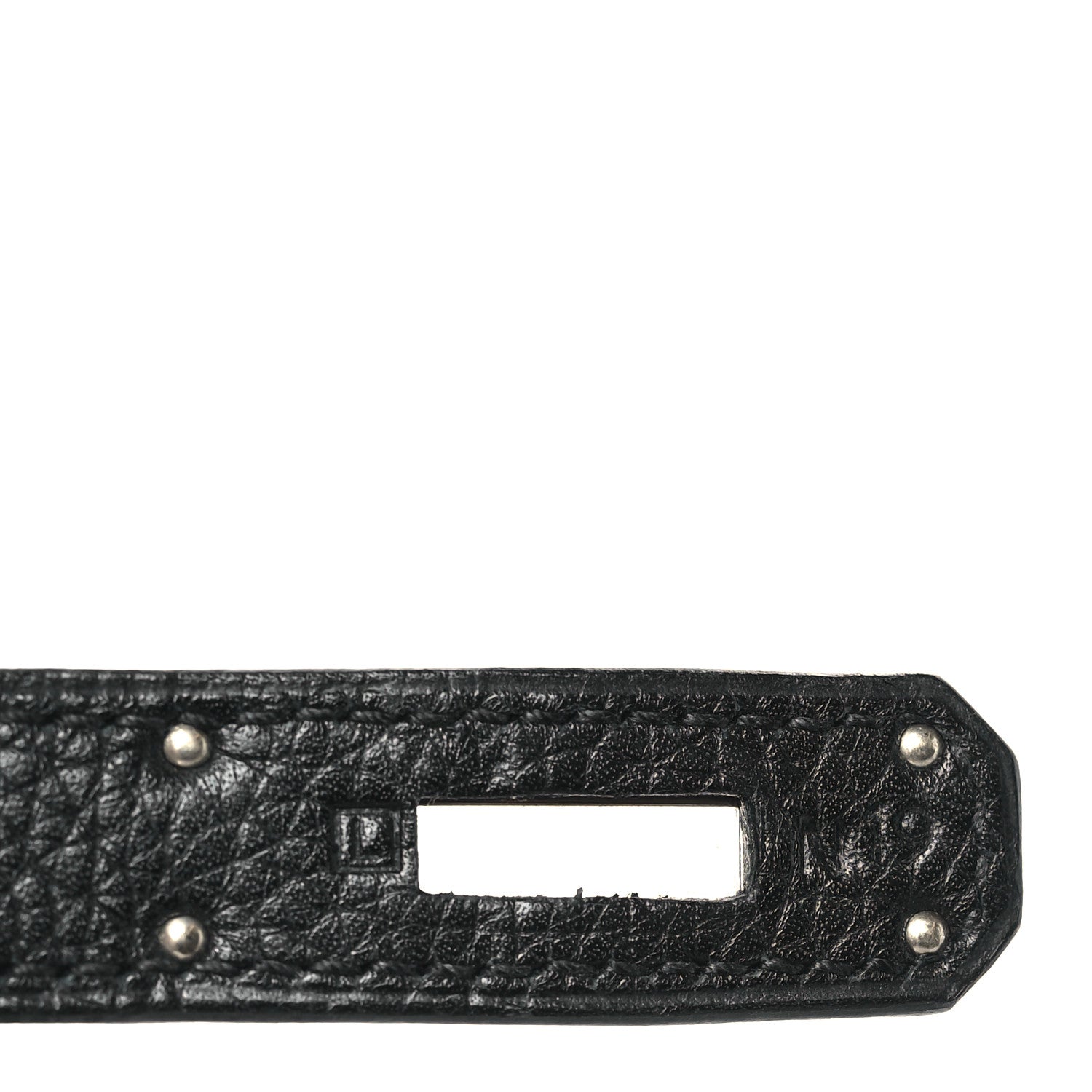 Hermes Taurillon Clemence Kelly Retourne 32 Black 7 of 9