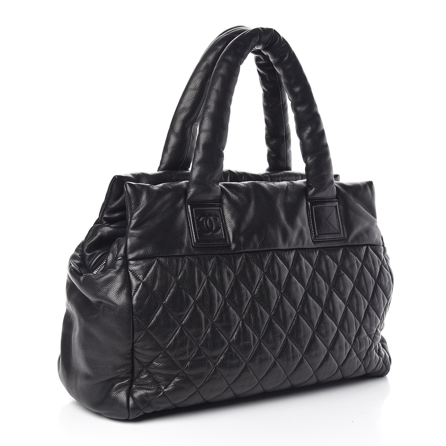 Chanel Caviar Quilted Large Coco Cocoon Tote Black 3 of 10