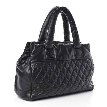 Chanel Caviar Quilted Large Coco Cocoon Tote Black 3 of 10