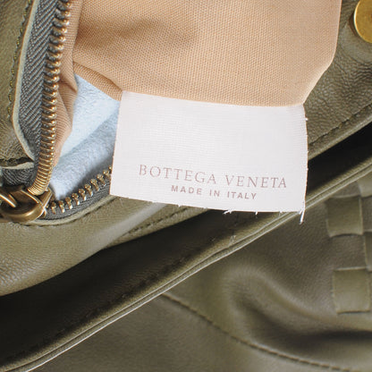Bottega Veneta Leather Hobo Olive 6 of 7