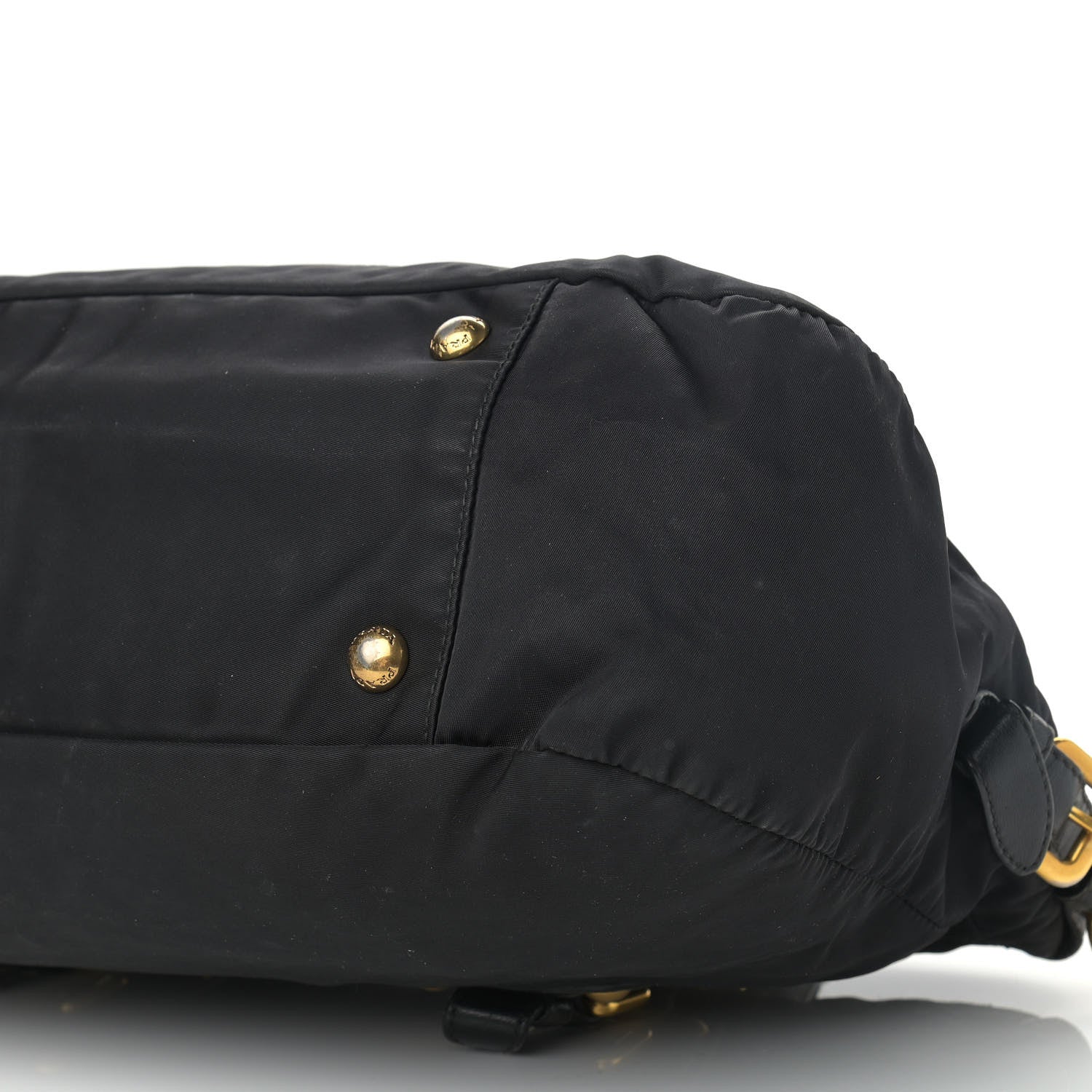 Prada Tessuto Nylon Jacquard Logo Tote Black 8 of 13