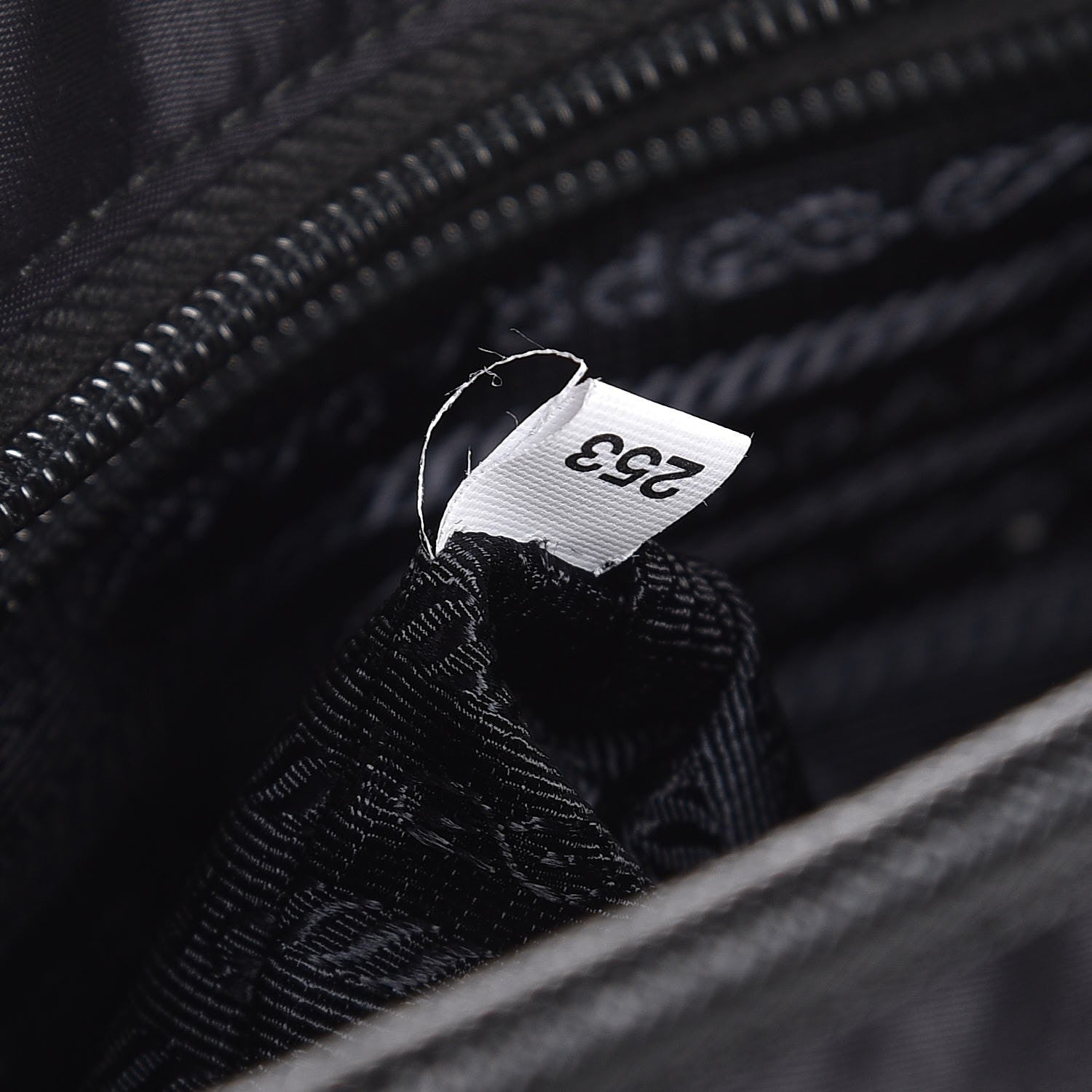 Prada Nylon Flat Messenger Bag Black 8 of 8