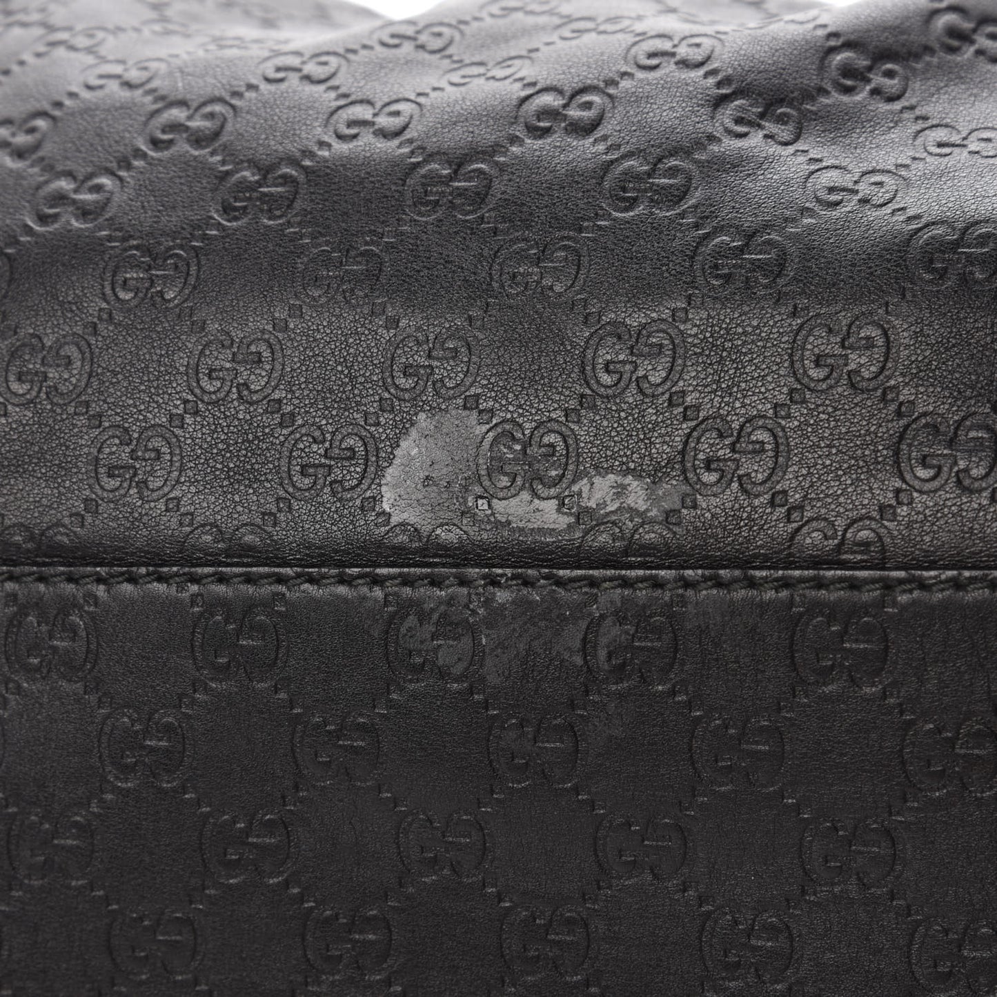 Guccissima Large Sukey Tote Black